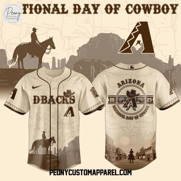 Arizona Diamondbacks MLB x National Day Of Cowboys Baseball Jersey