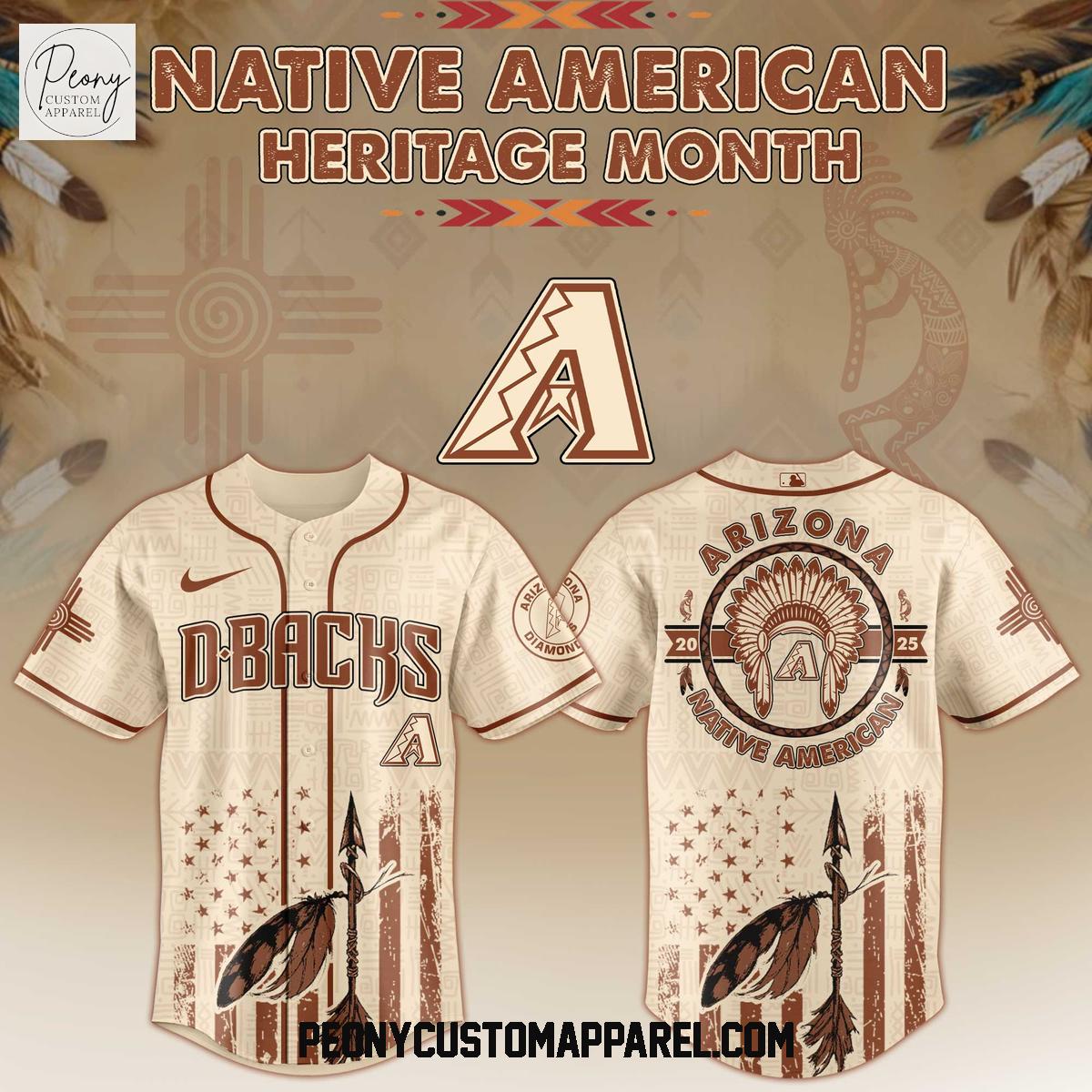 Arizona Diamondbacks x Native American 2025 Baseball Jersey Arizona Diamondbacks x Native American 2025 Baseball Jersey