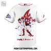 Atlanta Braves Hololive Night Collab Baseball Jersey