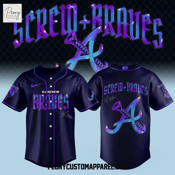 Atlanta Braves Honor All-Time DJ Screw Baseball Jersey