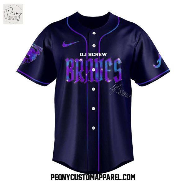 Atlanta Braves Honor All-Time DJ Screw Baseball Jersey