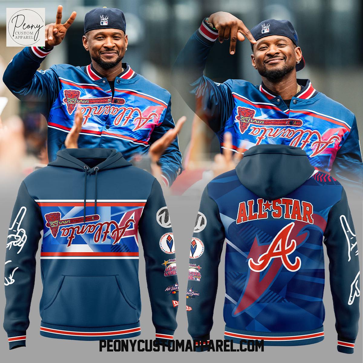 Atlanta Braves Peace Up A Town Down Jacket Hoodie Shirt Atlanta Braves Peace Up A Town Down Jacket Hoodie Shirt
