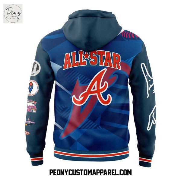 Atlanta Braves Peace Up A Town Down Jacket Hoodie Shirt