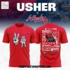 Atlanta Braves Usher Night 2025 Red Hoodie Shirt