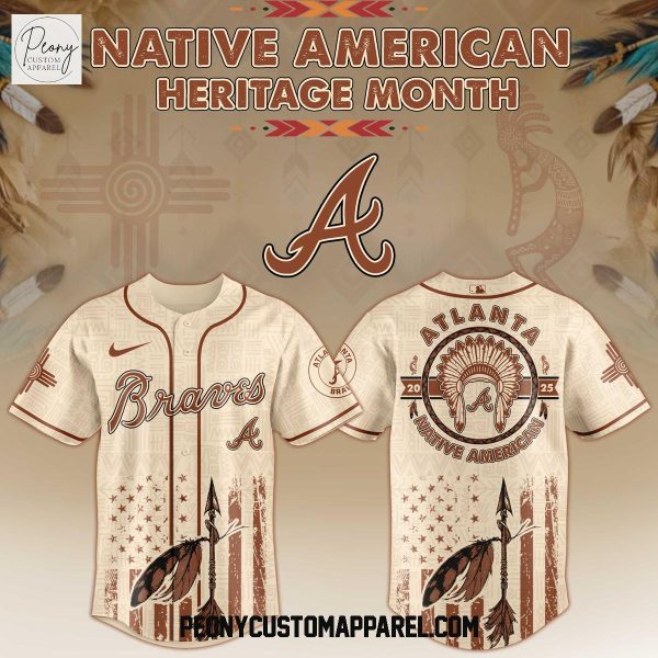 Atlanta Braves x Native American 2025 Baseball Jersey