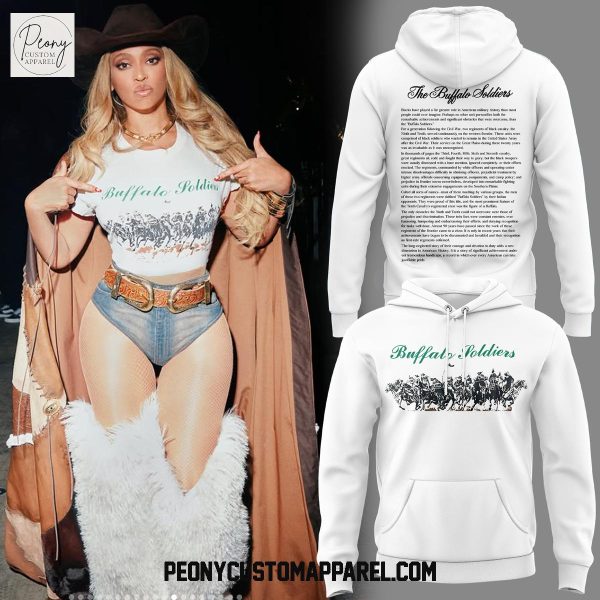 Beyonce Wearing Buffalo Soldier 2025 Hoodie T Shirt