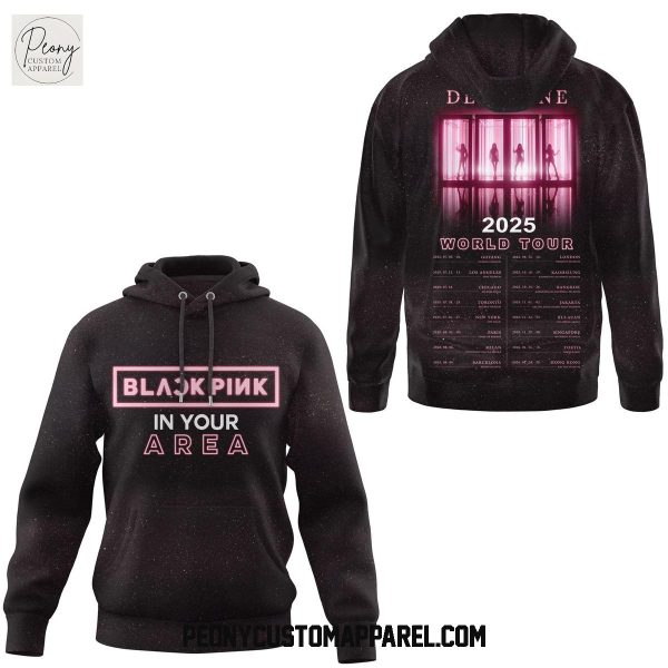 Black Pink Deadline 2025 World Tour Hoodie T Shirt