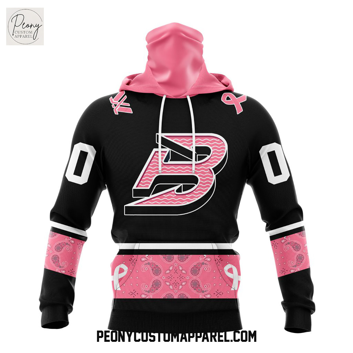 Boston Fleet PWHL Pink Paisley Fights Breast Cancer Hoodie Shirt Boston Fleet PWHL Pink Paisley Fights Breast Cancer Hoodie Shirt