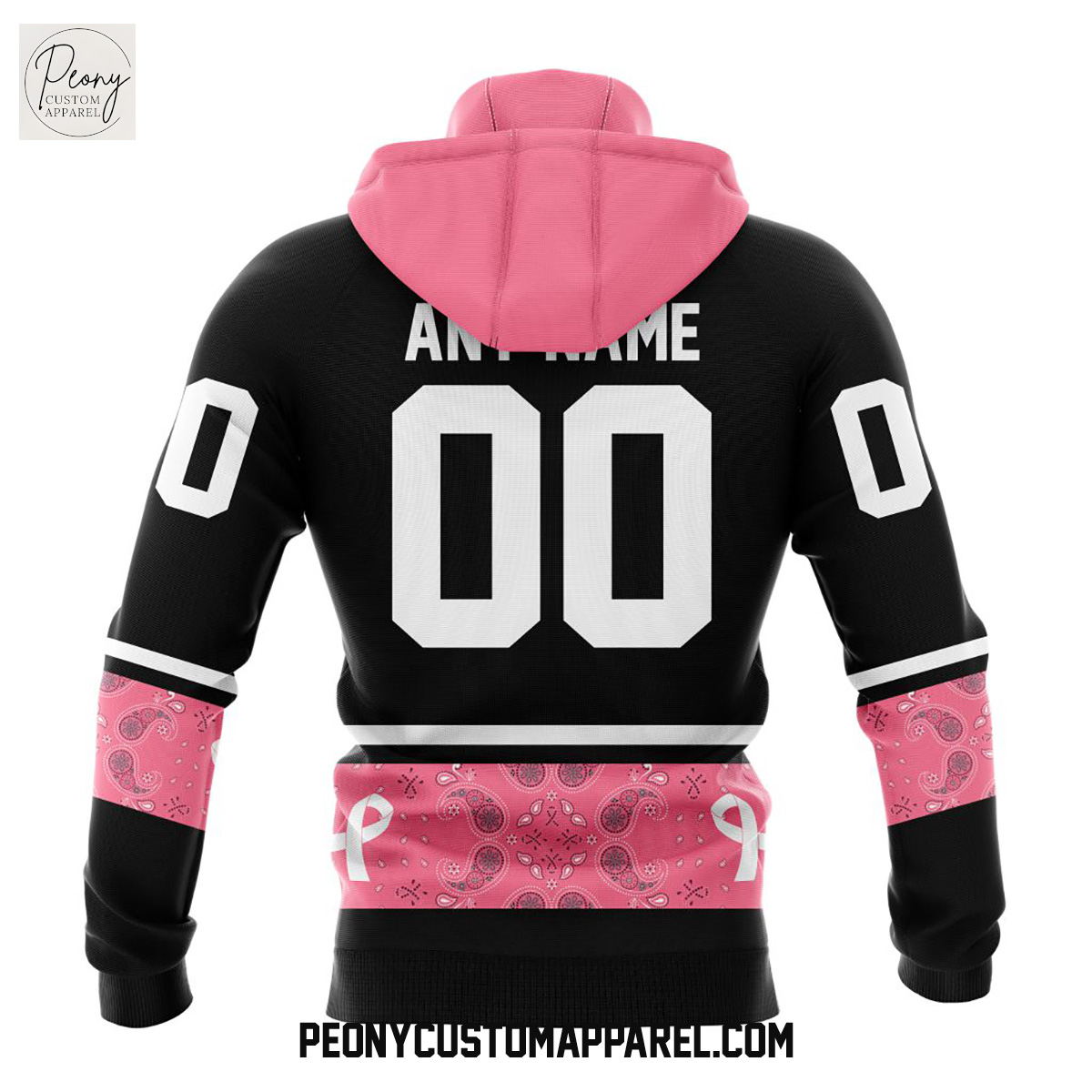 Boston Fleet PWHL Pink Paisley Fights Breast Cancer Hoodie Shirt Boston Fleet PWHL Pink Paisley Fights Breast Cancer Hoodie Shirt