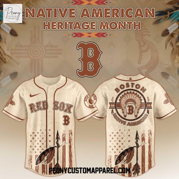 Boston Red Sox x Native American 2025 Baseball Jersey