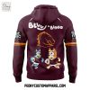 Brisbane Broncos Bluey and Bingo Hoodie Shirt