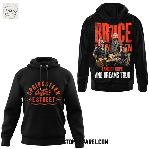 Bruce Springsteen Land Of Hope And Dreams Tour Hoodie Shirt