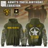 Dallas Cowboys NFL Celebration US Army 250th Anniversary Hoodie