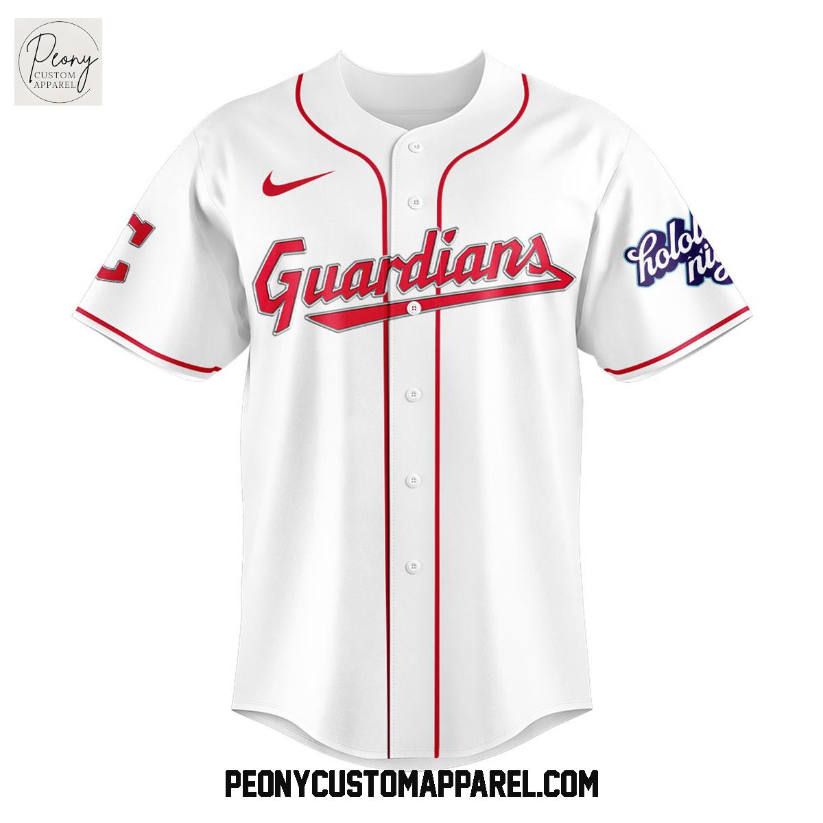 Cleveland Guardians Hololive Night Collab Baseball Jersey Cleveland Guardians Hololive Night Collab Baseball Jersey