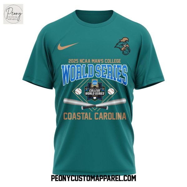 Coastal Carolina NCAA World Series 2025 Champions Shirt