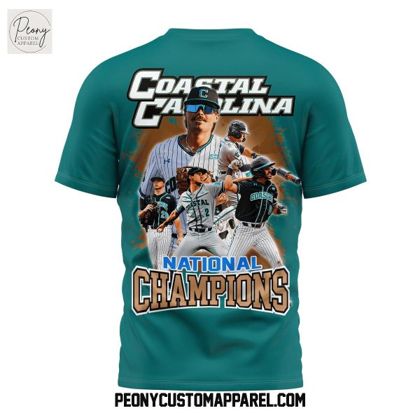 Coastal Carolina NCAA World Series 2025 Champions Shirt