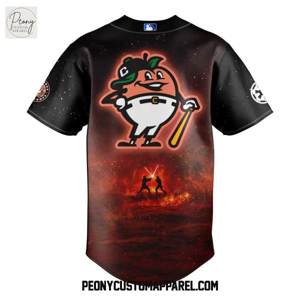 Columbus Clingstones Star Wars Baseball Jersey