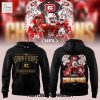 D.C. Defenders Under Armour 2025 UFL Champions Red Hoodie T Shirt