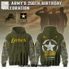 Dallas Cowboys NFL Celebration US Army 250th Anniversary Hoodie