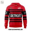 Detroit Red Wings Ten Game 100 Plans Uniform Retro Hoodie