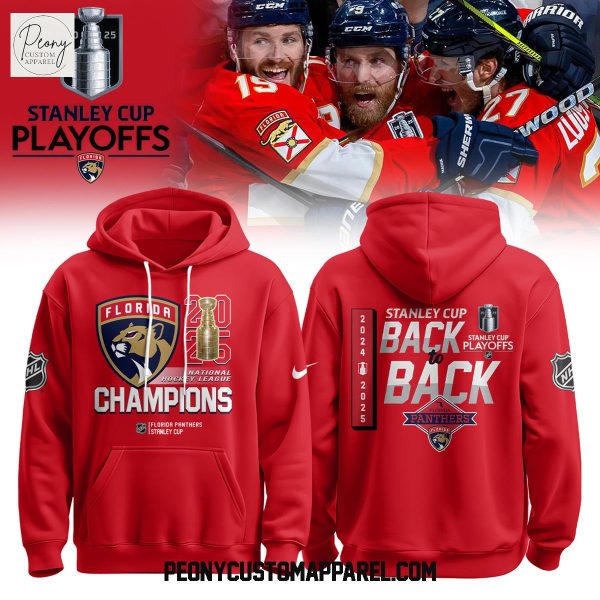 Florida Panthers 2025 National Hockey League Final Champions Hoodie T Shirt