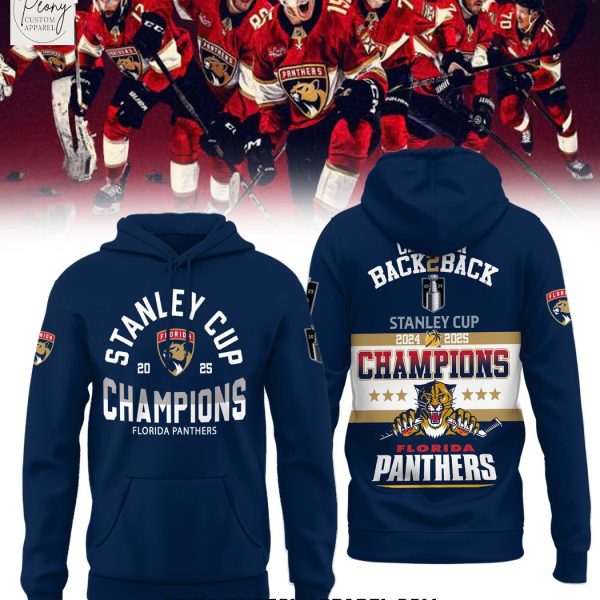 Florida Panthers Cats Win Back 2 Back Stanley Cup Hoodie T Shirt