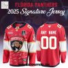 Florida Panthers Stanley Cup Finals Champions Back To Back Hockey Jersey