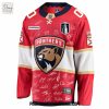 Florida Panthers NHL Stanley Cup Finals Champions Signature Team Hockey Jersey