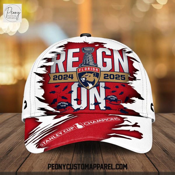Florida Panthers Reign On Stanley Cup Champions Cap