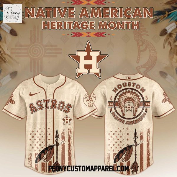 Houston Astros x Native American 2025 Baseball Jersey