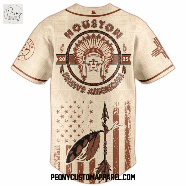 Houston Astros x Native American 2025 Baseball Jersey