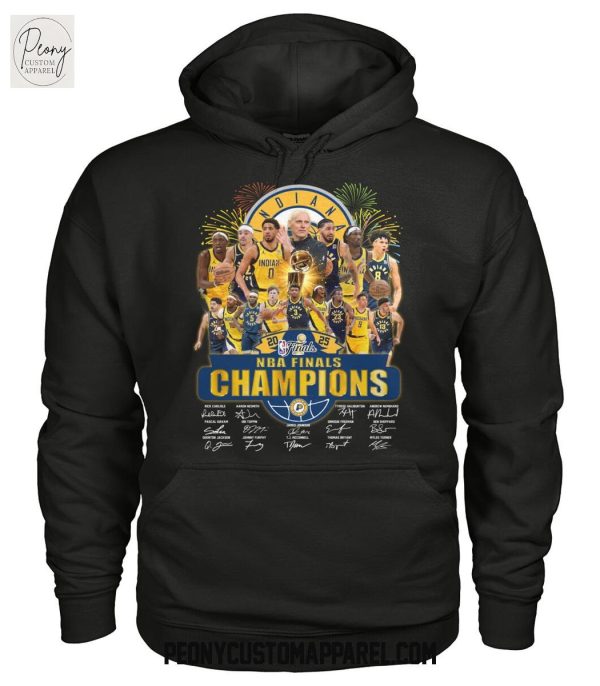 Indiana Pacers NBA Finals Champions 2025 T Shirt