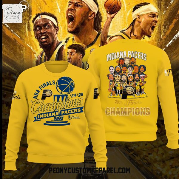 Indiana Pacers NBA Finals Champions Super Team Hoodie Shirt