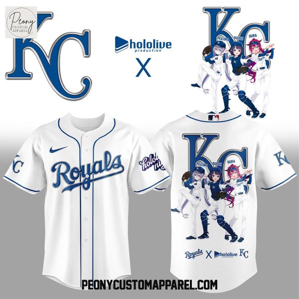 Kansas City Royals Hololive Night Collab Baseball Jersey