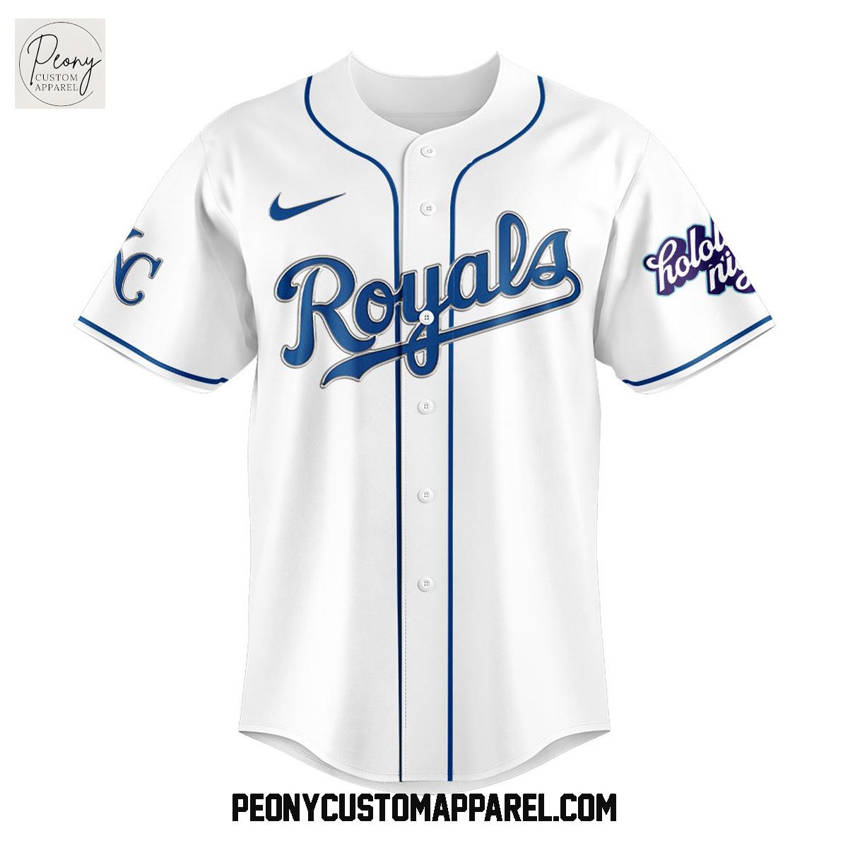 Kansas City Royals Hololive Night Collab Baseball Jersey Kansas City Royals Hololive Night Collab Baseball Jersey