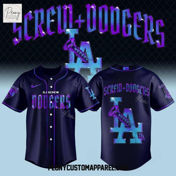 Los Angeles Dodgers Honor All-Time DJ Screw Baseball Jersey