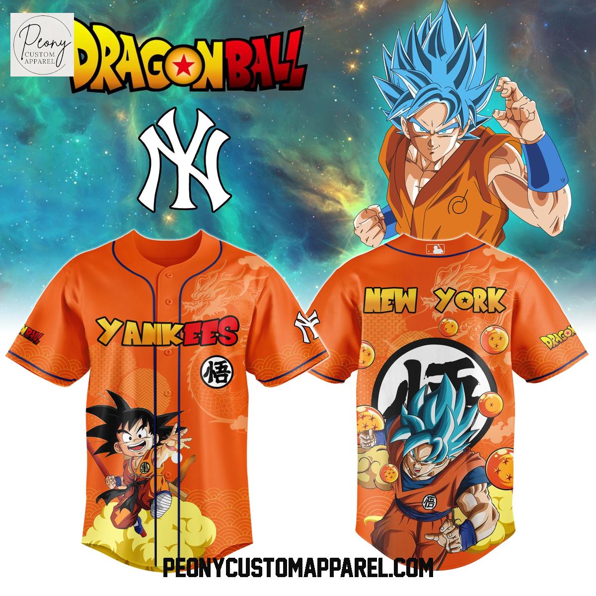 MLB Mix Dragon Ball 2025 Baseball Jersey MLB Mix Dragon Ball 2025 Baseball Jersey