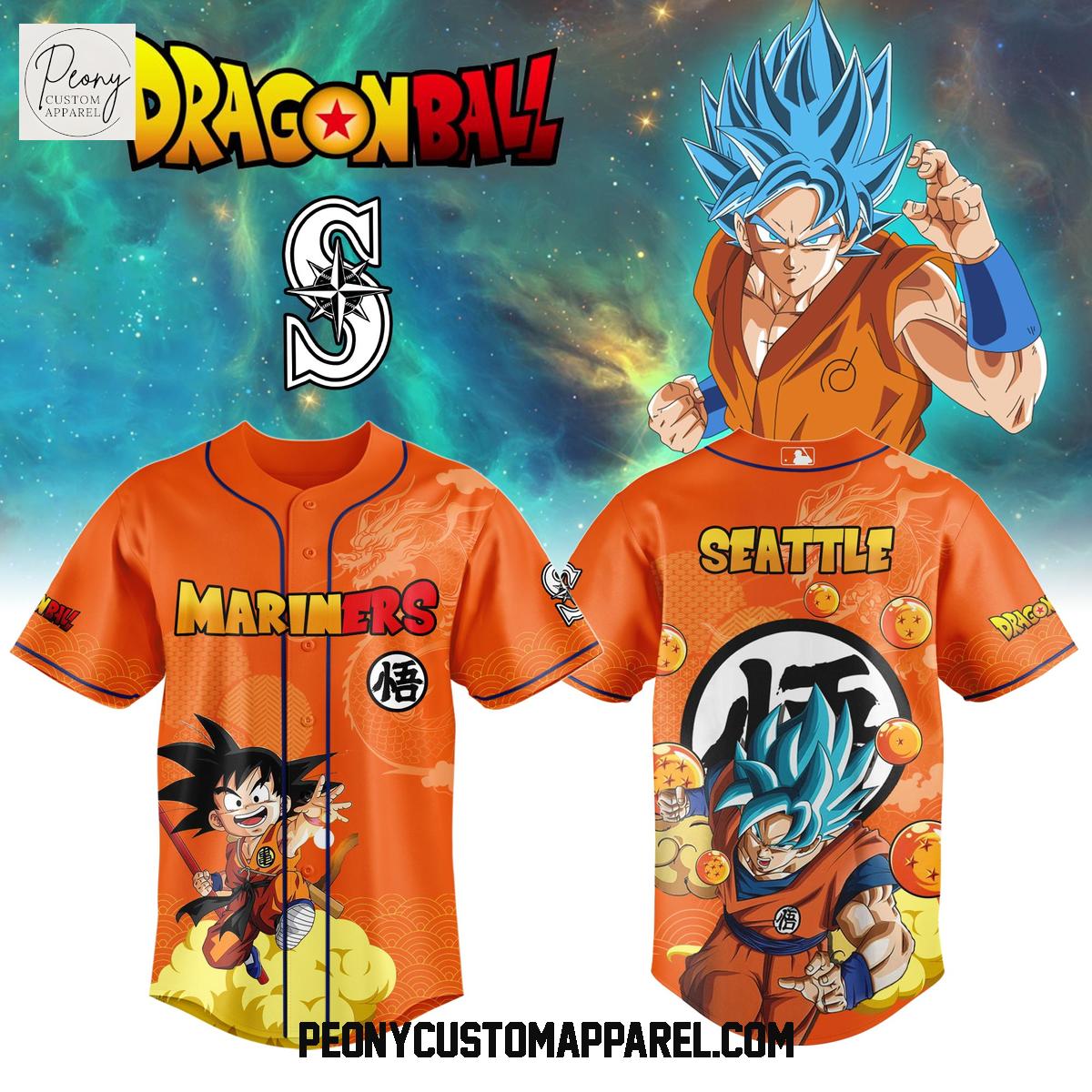 MLB Mix Dragon Ball 2025 Baseball Jersey MLB Mix Dragon Ball 2025 Baseball Jersey