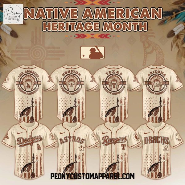MLB Mix Native American Heritage Month Baseball Jersey