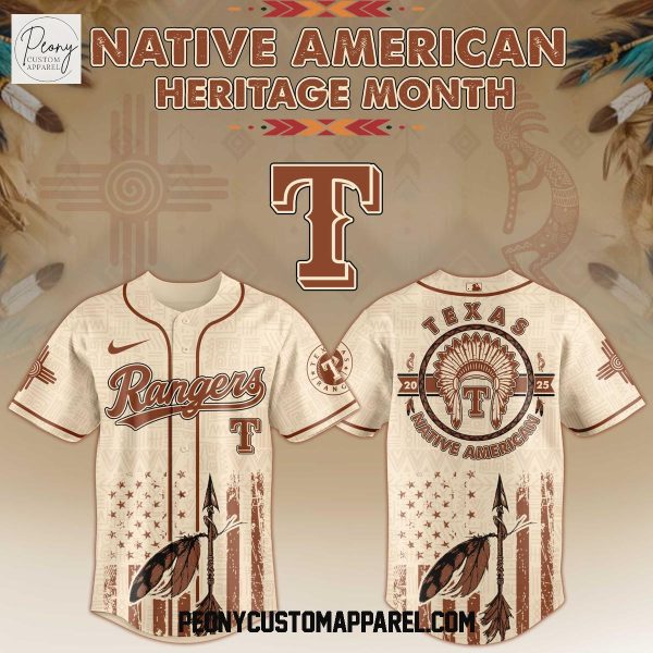 MLB Mix Native American Heritage Month Baseball Jersey
