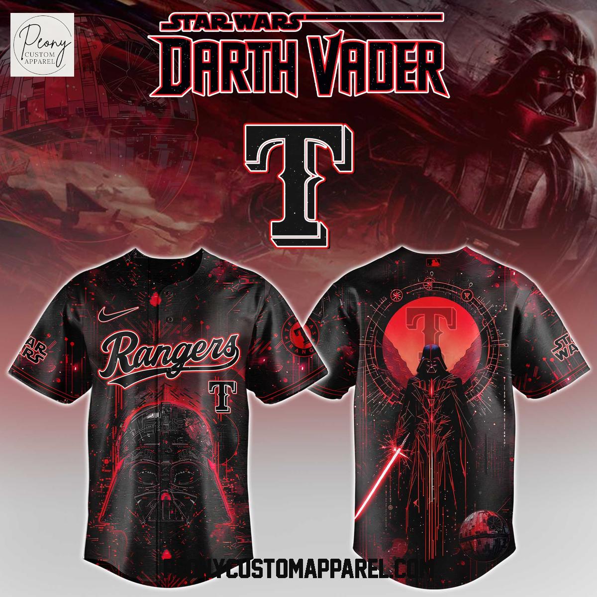 MLB Mix Star Wars Darth Vader 2025 Baseball Jersey MLB Mix Star Wars Darth Vader 2025 Baseball Jersey