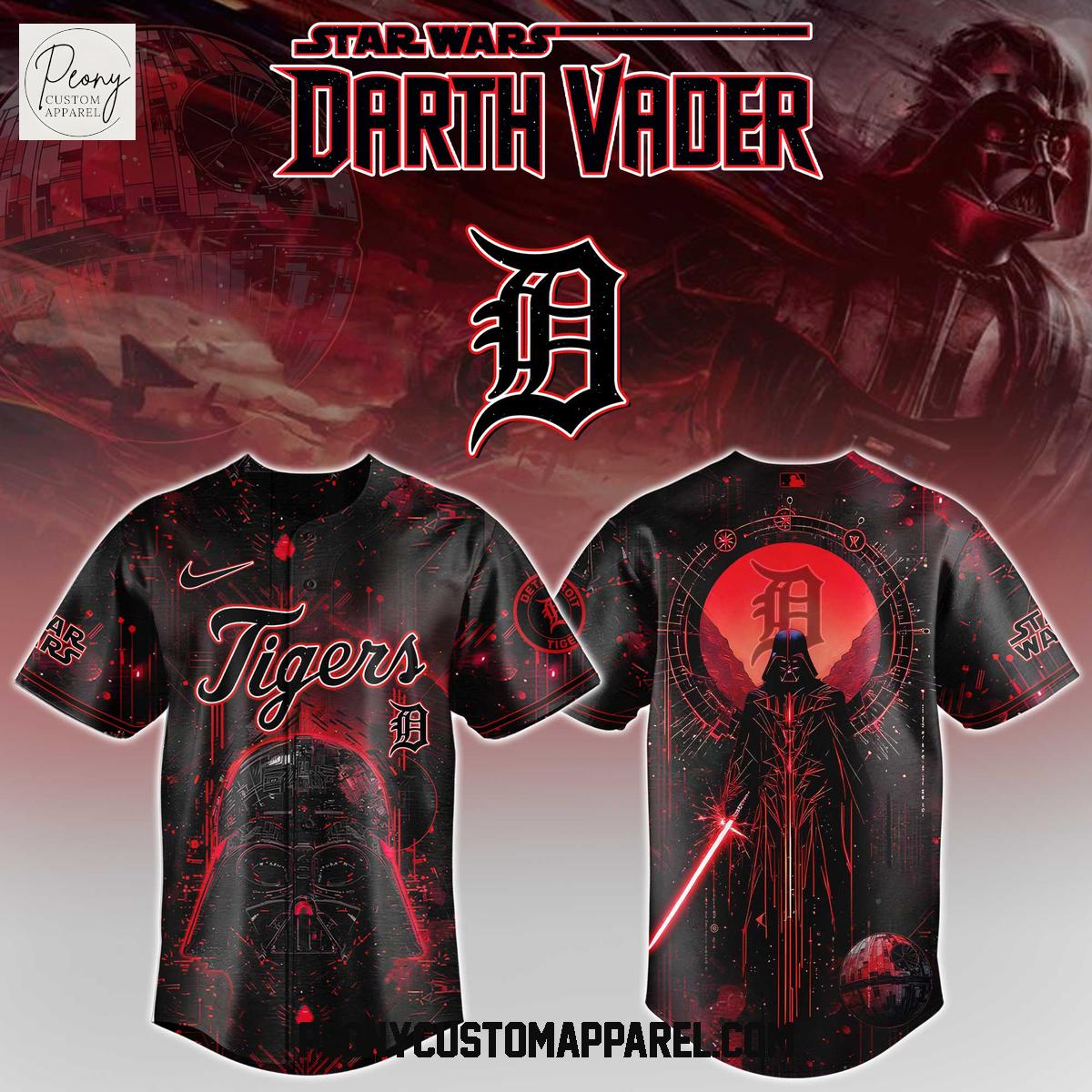 MLB Mix Star Wars Darth Vader 2025 Baseball Jersey MLB Mix Star Wars Darth Vader 2025 Baseball Jersey