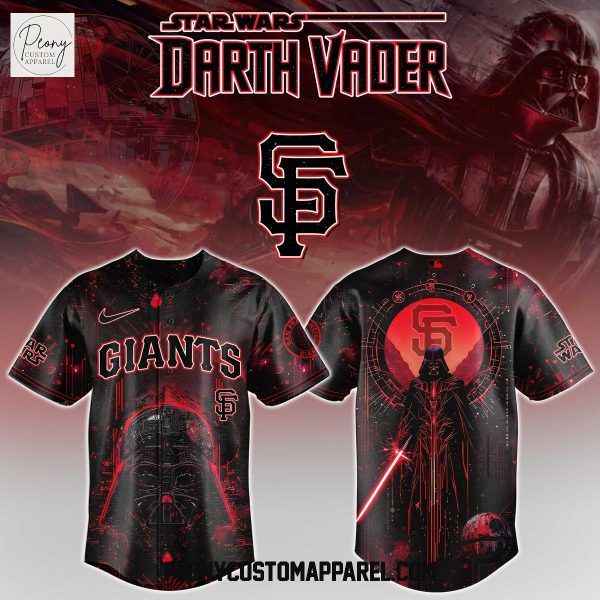 MLB Mix Star Wars Darth Vader 2025 Baseball Jersey