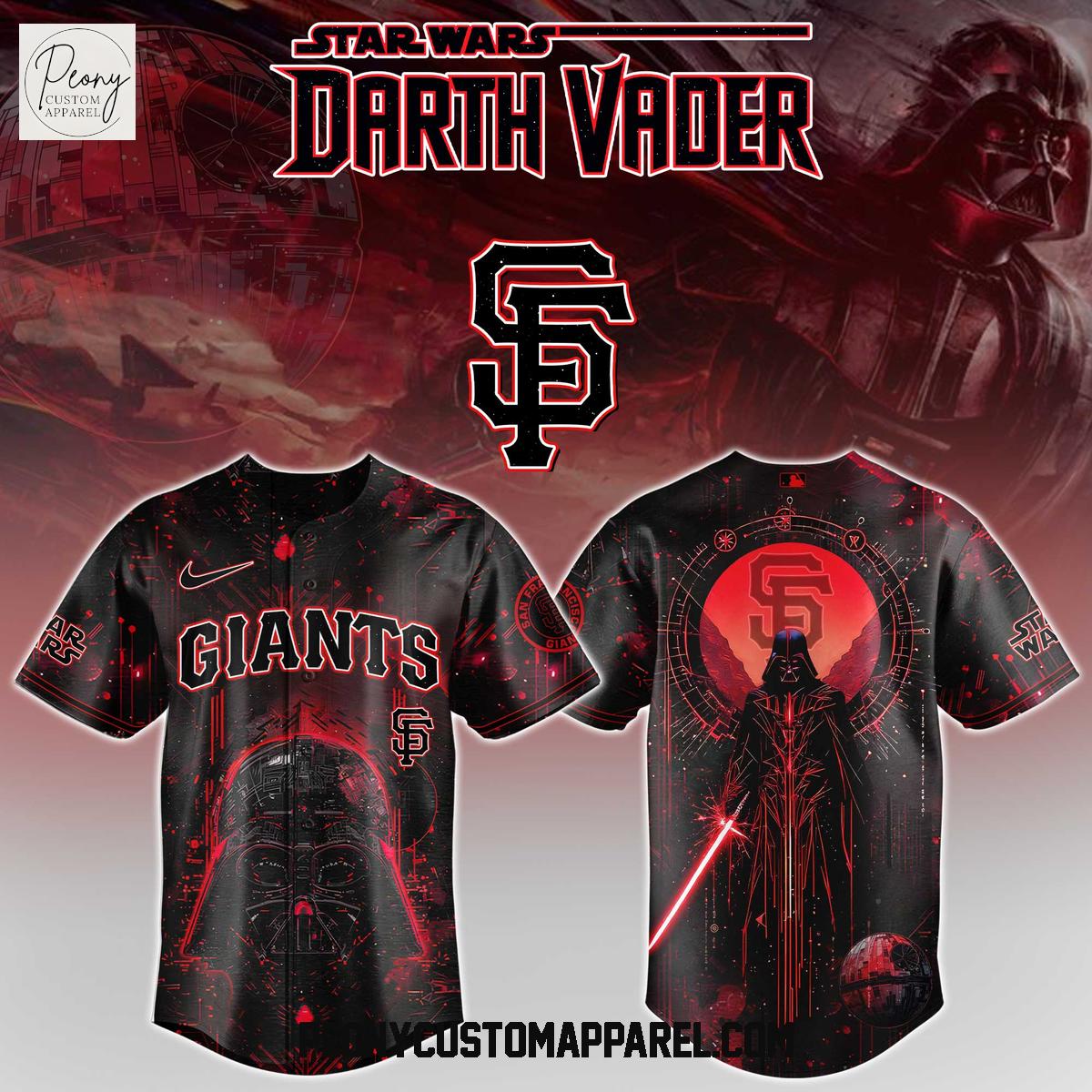 MLB Mix Star Wars Darth Vader 2025 Baseball Jersey MLB Mix Star Wars Darth Vader 2025 Baseball Jersey