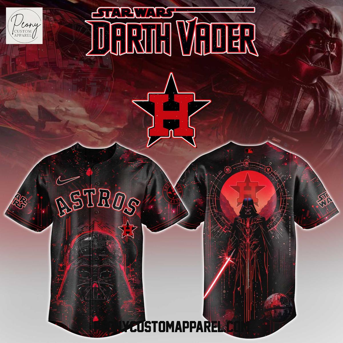 MLB Mix Star Wars Darth Vader 2025 Baseball Jersey MLB Mix Star Wars Darth Vader 2025 Baseball Jersey