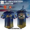 MLB Mix US USMC 250th Anniversary Baseball Jersey