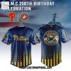 MLB Mix US USMC 250th Anniversary Baseball Jersey