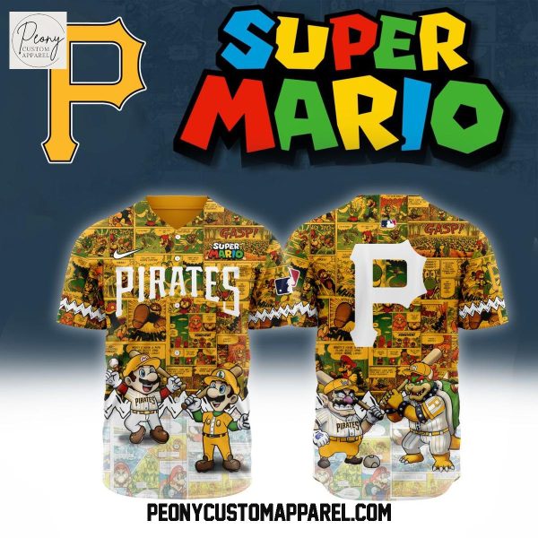 MLB Pittsburgh Pirates x Super Mario Baseball Jersey