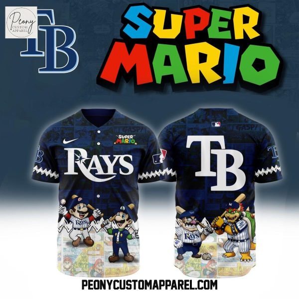 MLB Tampa Bay Rays x Super Mario Baseball Jersey