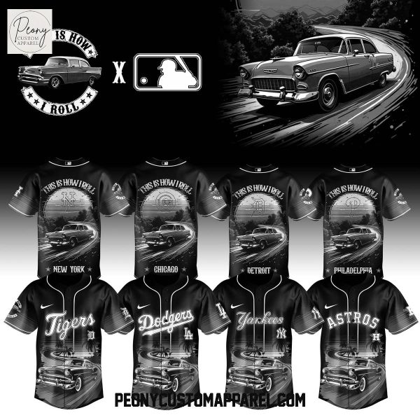 MLB Team x Classic Car Pride Custom Baseball Jersey